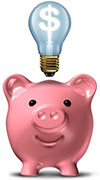 piggy bank idea