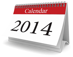 2014 calendar