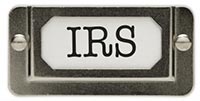 IRS sign