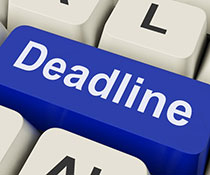deadline button